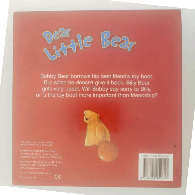 Dear Little Bear (Bog)