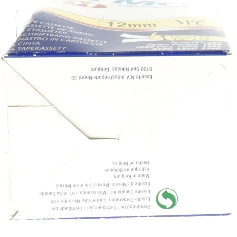 Dymo Label Kassette D1 12mm fra Dymo (str. 9x9x7 cm)