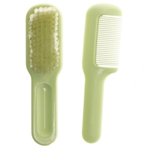 Baby hårbørste og kam sæt (str. 14 cm)
