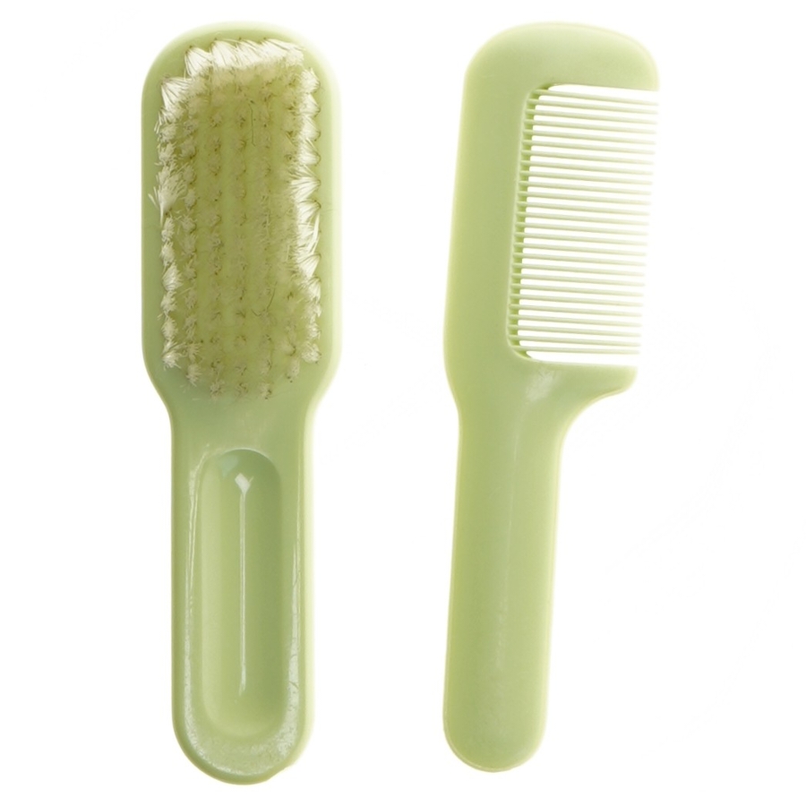 Baby hårbørste og kam sæt (str. 14 cm)
