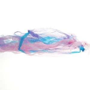 Let net og stof i flere farver (str. Ø 30 cm)