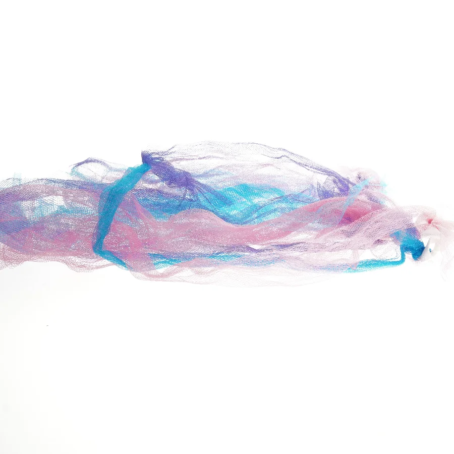 Let net og stof i flere farver (str. Ø 30 cm)