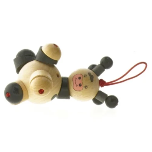 Trælegetøj, ko (str. 9 cm)