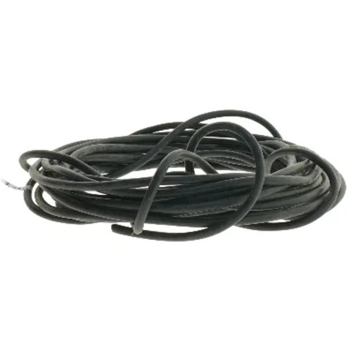 Sort elektrisk kabel