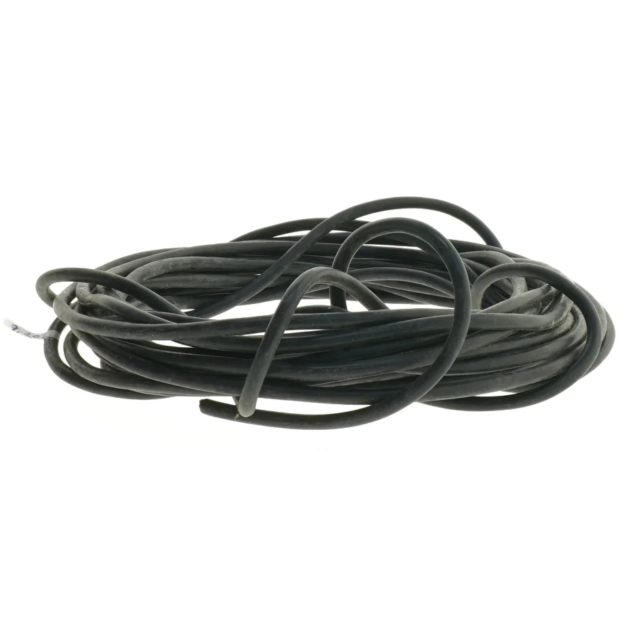 Sort elektrisk kabel