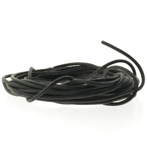 Sort elektrisk kabel