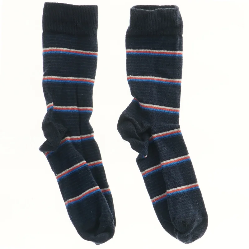 Blå stribede sokker fra Claudio (str. 34 cm)