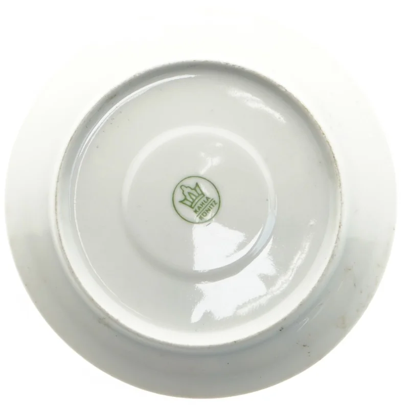 Porcelæns tallerken med blomstermotiv fra Kahla (str. Ø 13 cm)