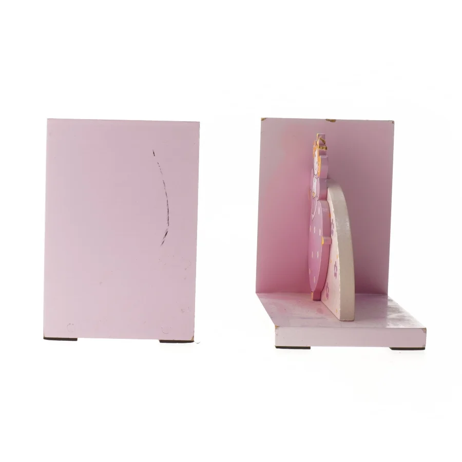 Boghvilkere med prinsessemotiv (str. 13x13x9 cm)