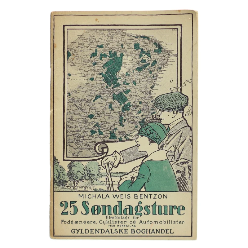 25 Søndagsture af Michala Weis Bentzon (Bog) fra Gyldendalske Boghandel