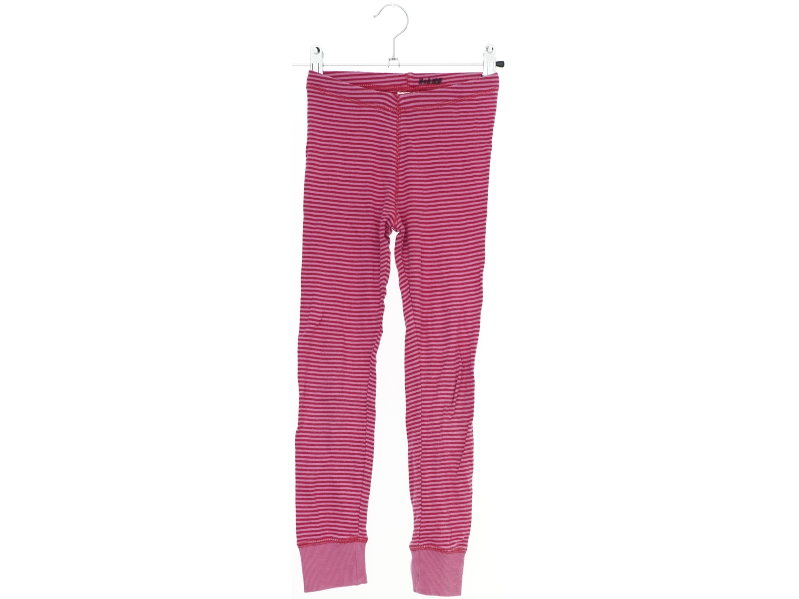 Røde og hvide stribede leggings fra H&M (str. 122)