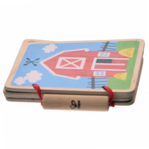 Bondegårdsbog (Bog) i træ fra Hape 