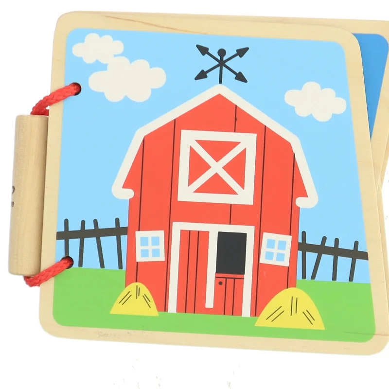 Bondegårdsbog (Bog) i træ fra Hape 