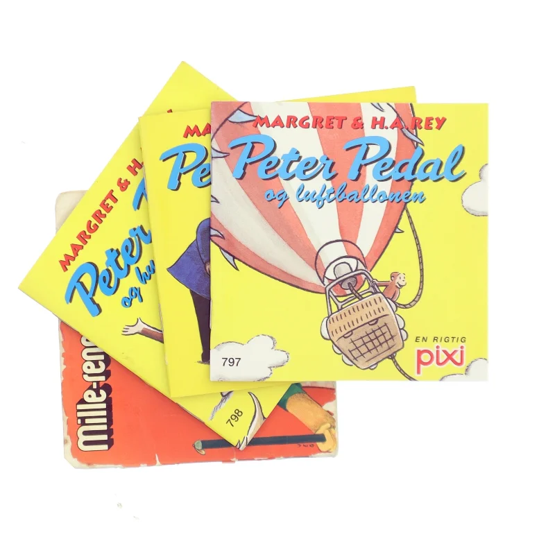 Peter Pedal og luftballonen af Margret & H.A. Rey (Bog)