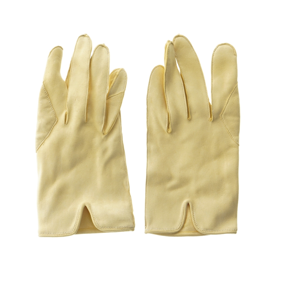 Gule handsker fra Echt Rentier (str. 23 cm)