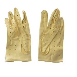 Gule handsker fra Echt Rentier (str. 23 cm)