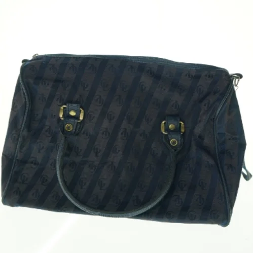 Blå designer rejsetaske (str. 36 x. 24 cm)