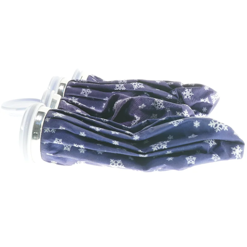 Sæt af isposer med snefnug design (str. 15-25 cm)