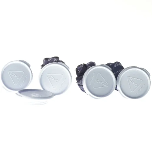 Sæt af isposer med snefnug design (str. 15-25 cm)