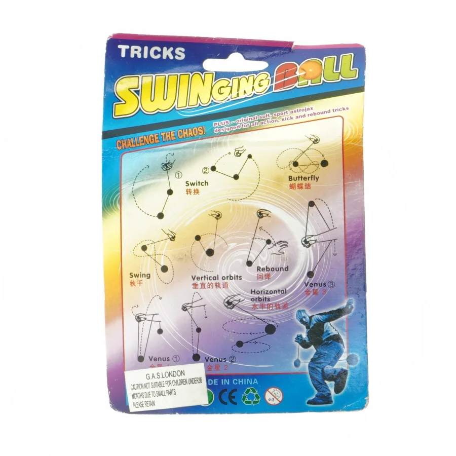 Swinging Ball legetøj fra Ming Yu Toys (str. 18x13 cm)