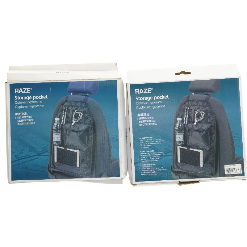 RAZE opbevaringslomme til bilsæde fra RAZE