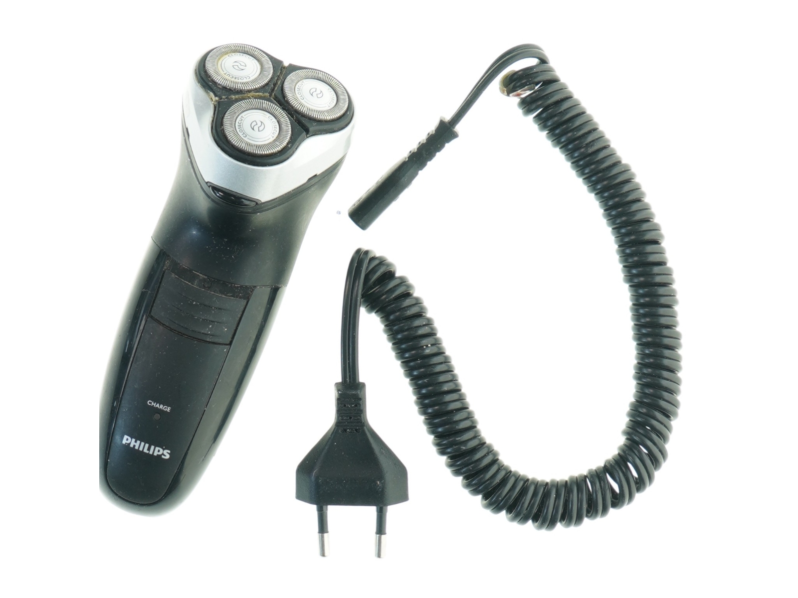 Elektrisk barbermaskine med ladekabel fra Philips (str. 15x6 cm)