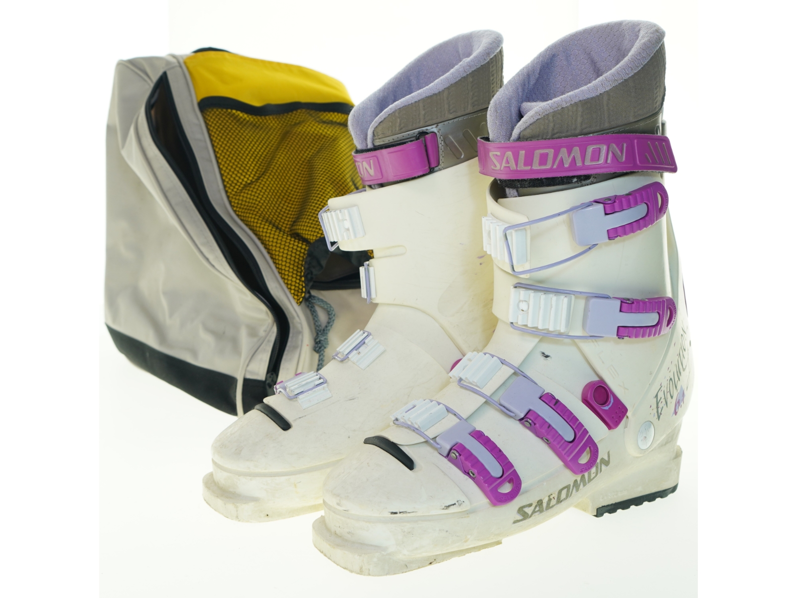 Salomon skistøvler med taske fra Salomon (str. L 302 mm)