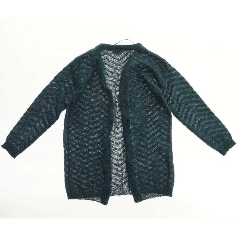 Åben strikket cardigan (str. 152)