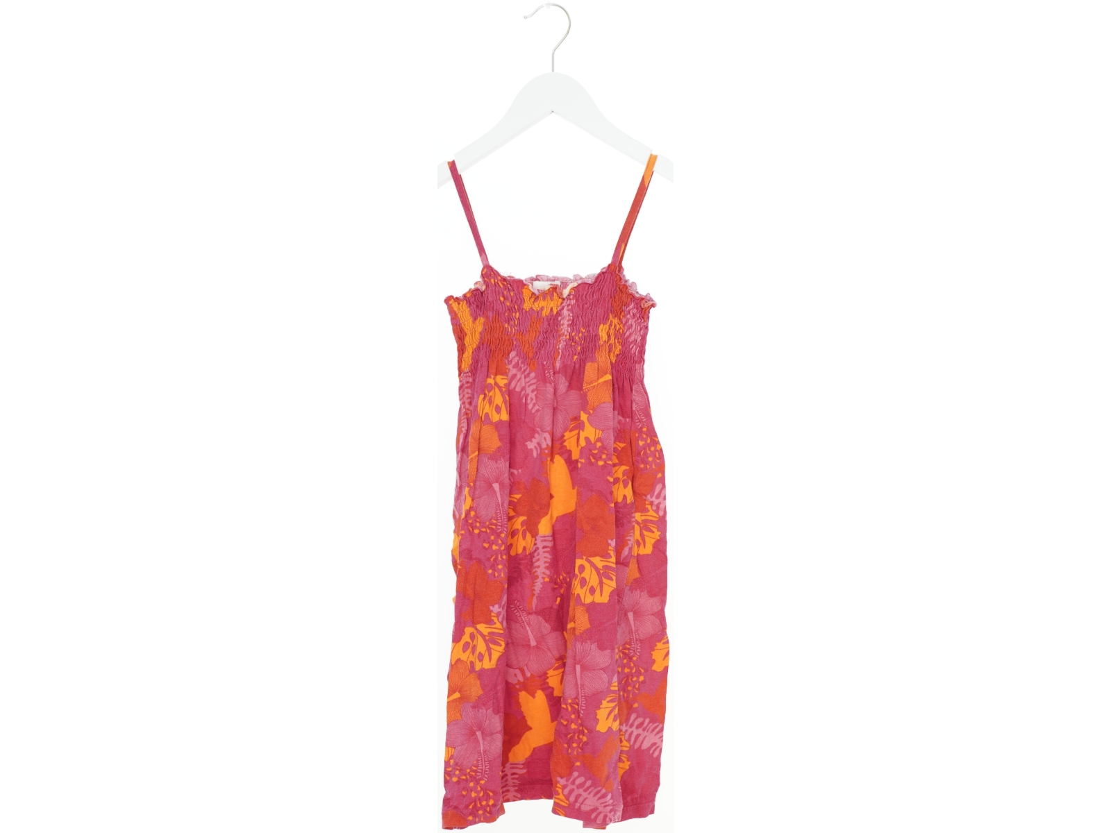 Sommerkjole med blomsterprint fra H&M (str. 128)
