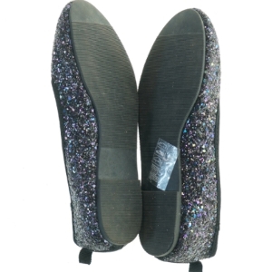 Glitrende ballerinaer i størrelse 36 (str. 36 )