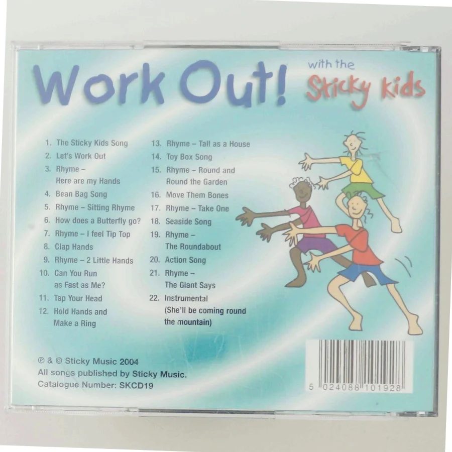 Work out with the Sticky Kids (DVD)