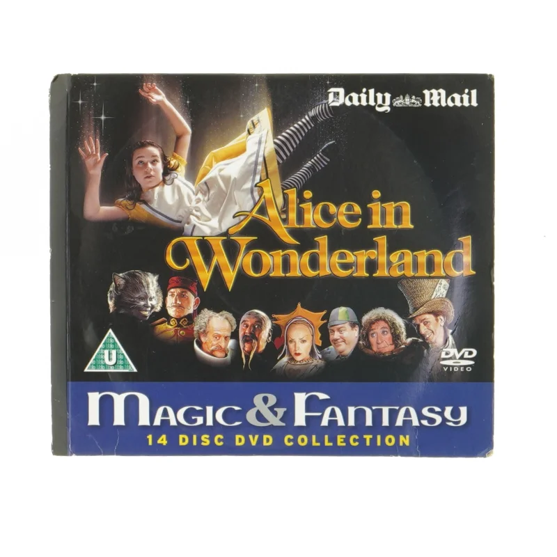 Alice in Wonderland DVD (str. 12,5x12,5 cm)