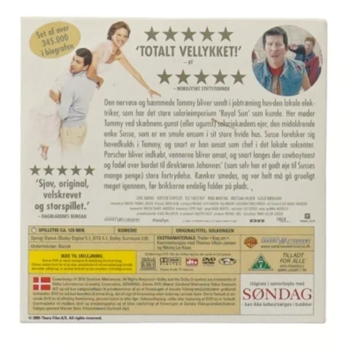 DVD film Solkongen fra Søndags B.T.