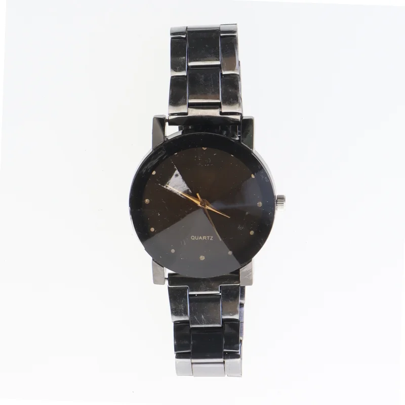 Herreur med metalrem fra Quartz (str. Ø 4 cm)