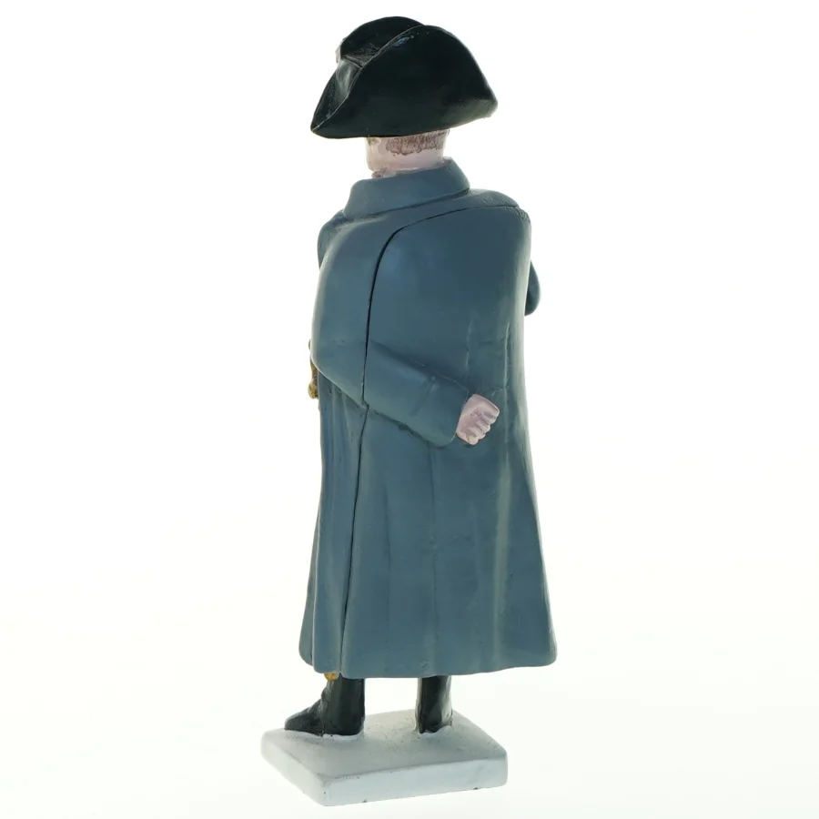 Porcelænsfigur af historisk person fra Kikkerland (str. 18x7 cm)