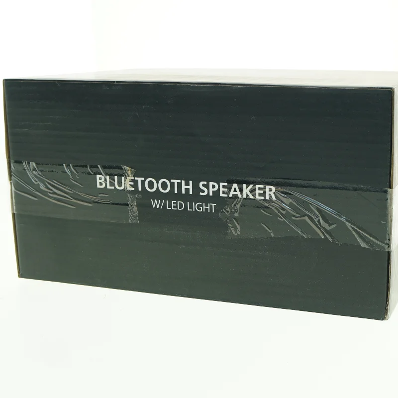Bluetooth højttaler med LED-lys fra United (str. 36,8 x 24 x 19,5 cm)