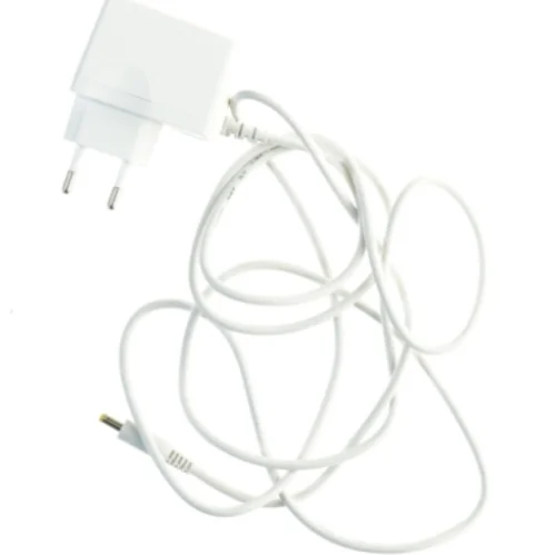 Oplader med tyndt rundt stik fra Logi (str. 180 cm)