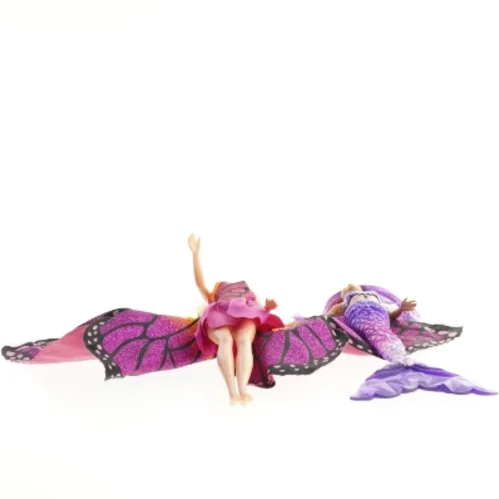 Fe- og havfrue-dukker fra Bakbe (str. 30 cm)