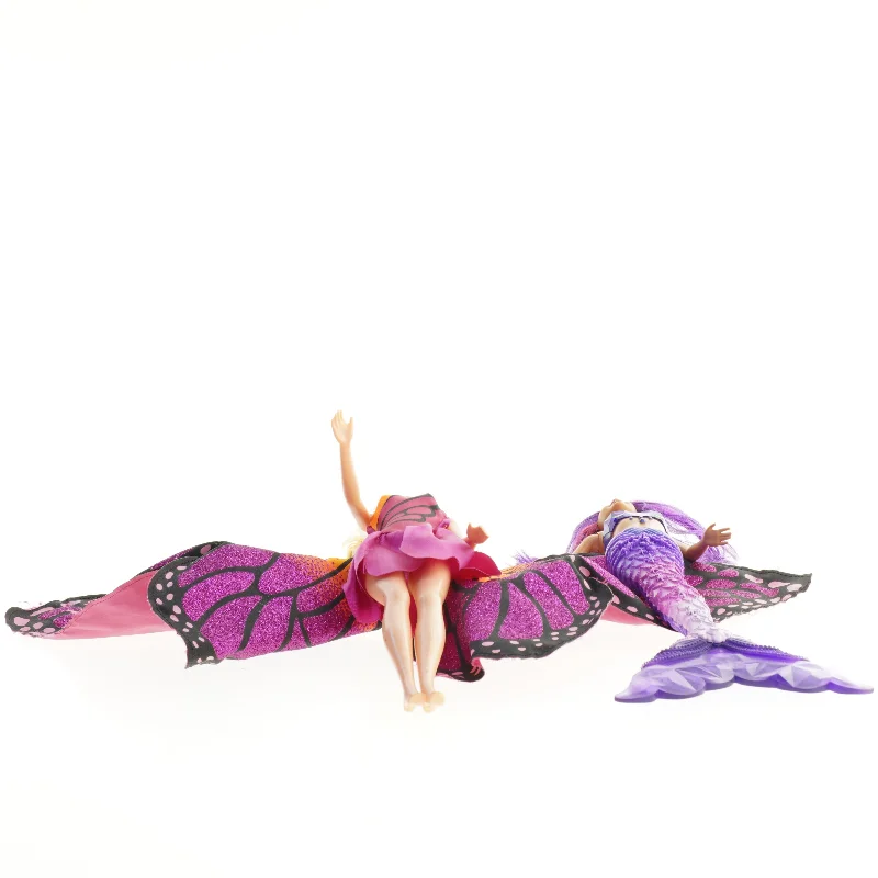 Fe- og havfrue-dukker fra Bakbe (str. 30 cm)