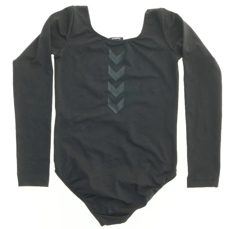 Sort gymnastikdragt fra Hummel (str. 134 )