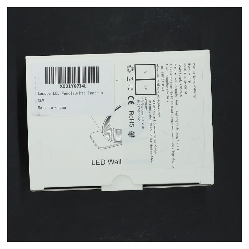 LED væglampe fra Lampop (str. Ø 8 cm)