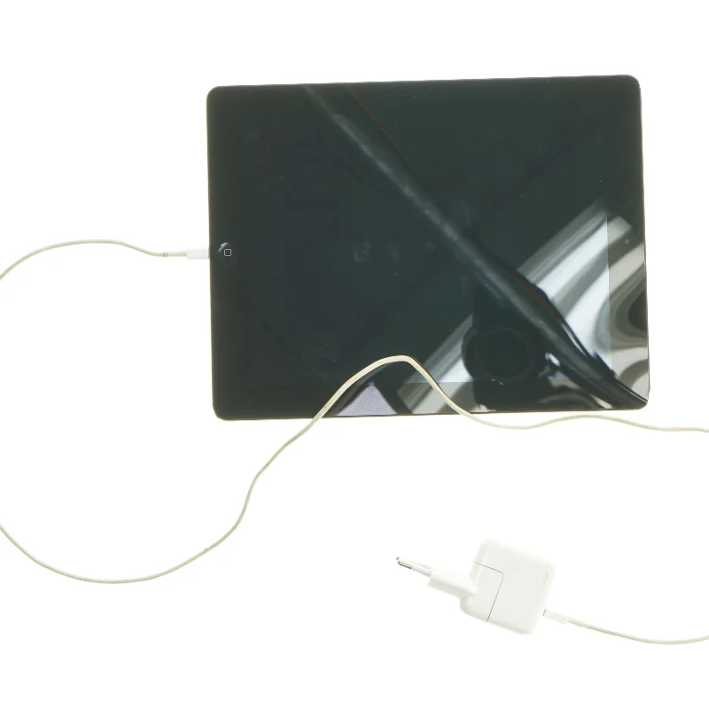 Apple iPad med oplader fra Apple (str. 24x18,5 cm)