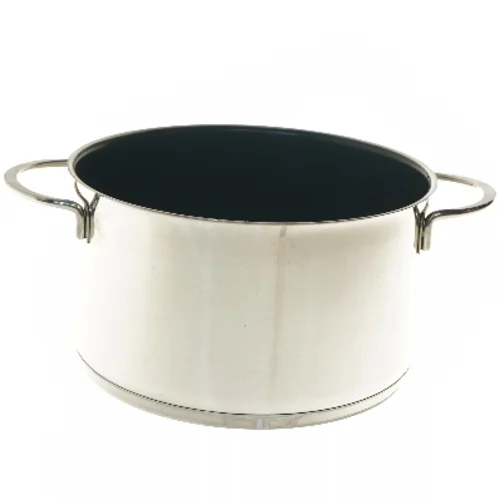 Rustfri stål gryde Ø23 cm (str. Ø 23 cm)