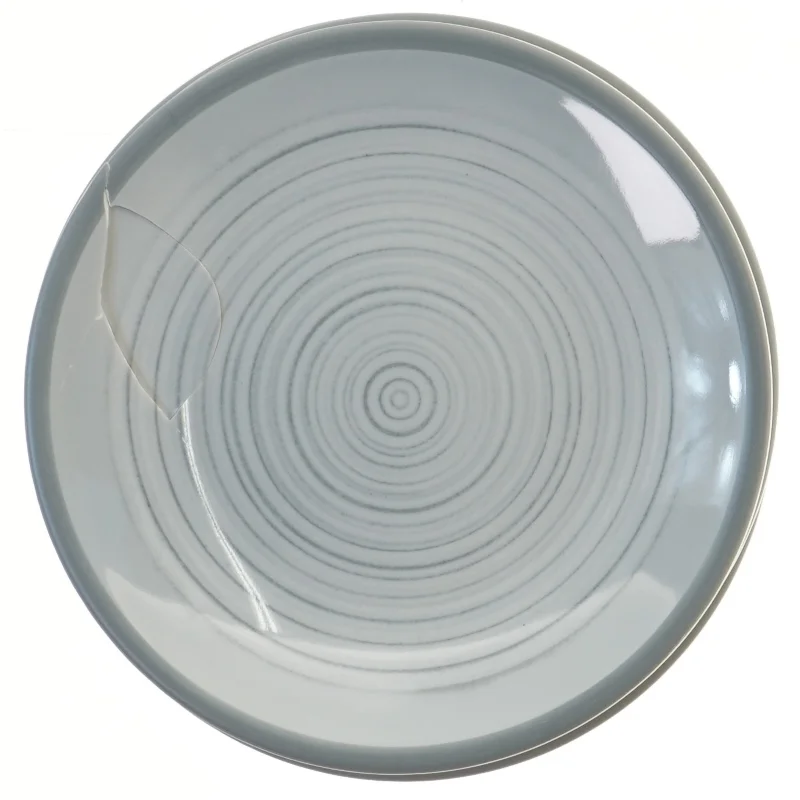 Camping tallerkener - Sæt af 4 middagstallerkener fra Denby (str. 4 styk, ø 26,5 cm)