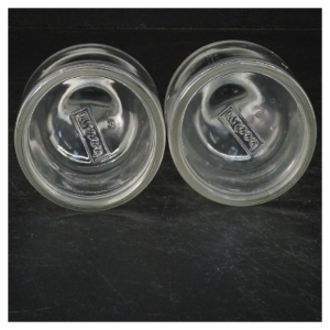 Glas salt- og peberbøsser fra Bodum (str. 12 cm)