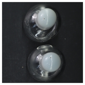 Glas salt- og peberbøsser fra Bodum (str. 12 cm)