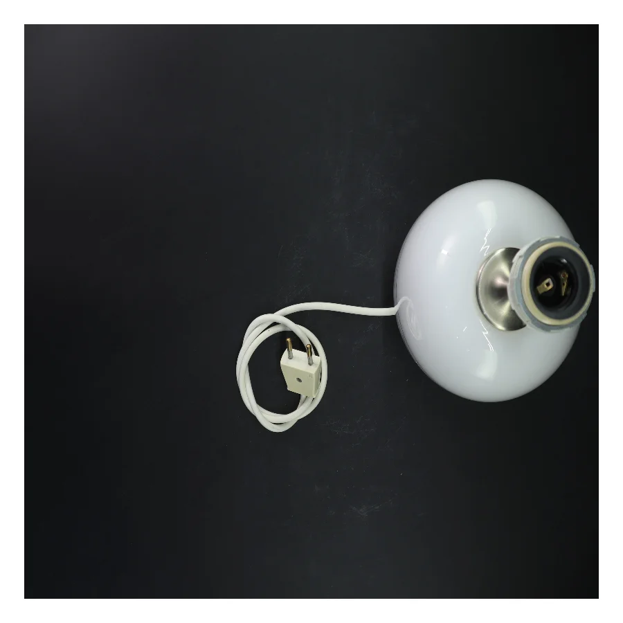 Bordlampe i glas fra Royal Copenhagen (str. 33 cm)