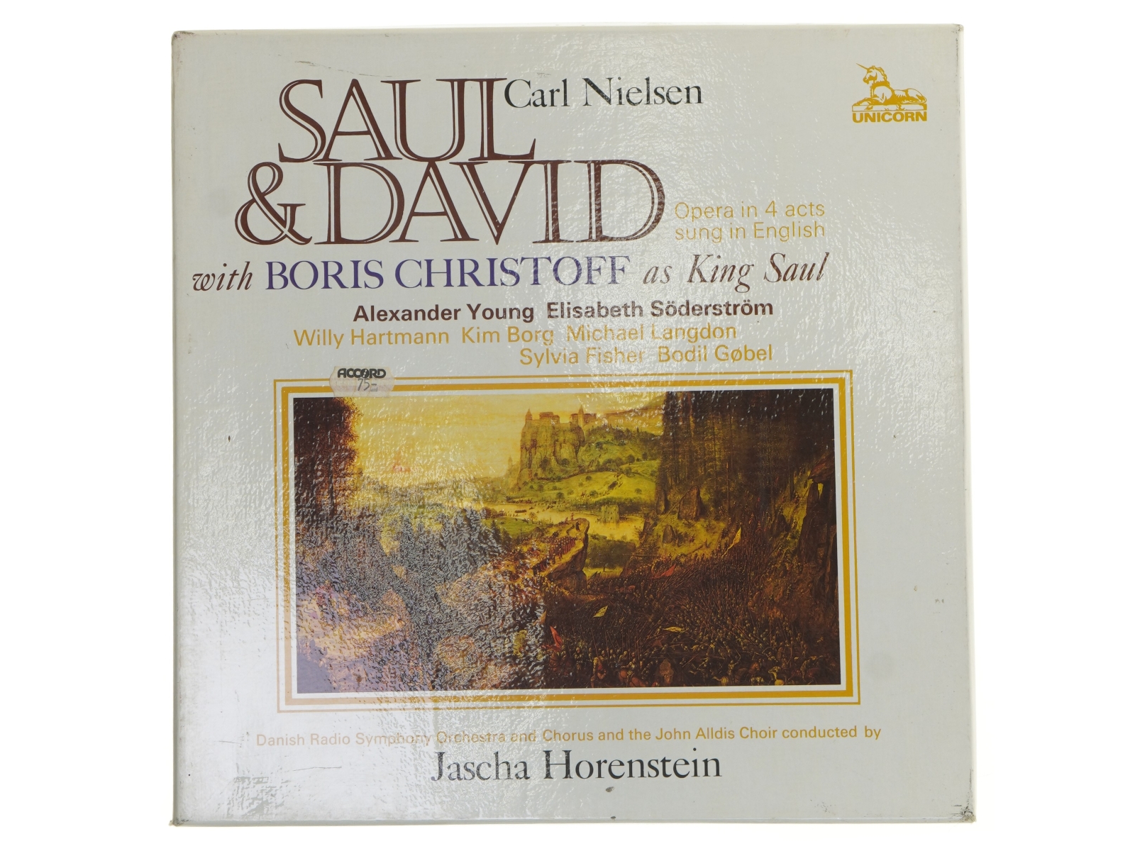 Carl Nielsen - Saul & David LP