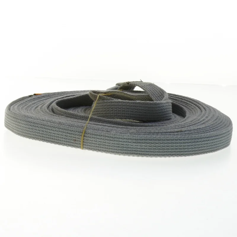 Grå hundeline med karabinhage