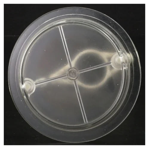 Plastik holder til lampeskærm med base (str. 18 cm)